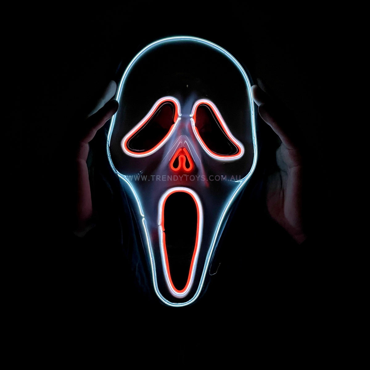 Light Up Ghost Face Masks Scream Trendy Toys
