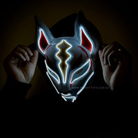 Light Up Drift Fox Mask