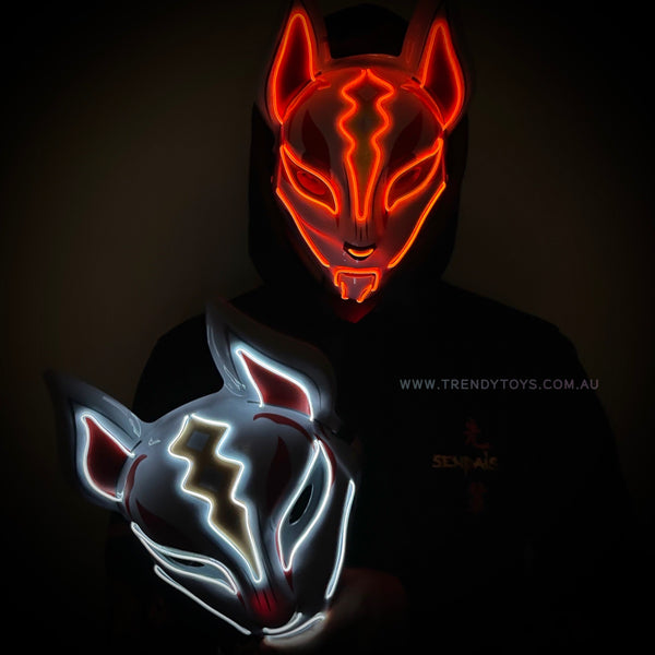 Light Up Drift Fox Mask