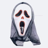 LED Light Up scream mask ghost face Halloween scary