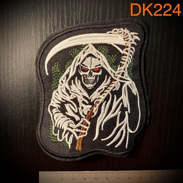 Skeleton Iron On Patch - Large