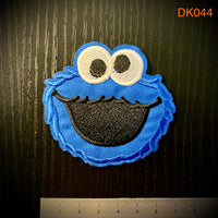 Cookie Monster Iron On Patch