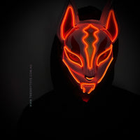 Light Up Drift Fox Masks