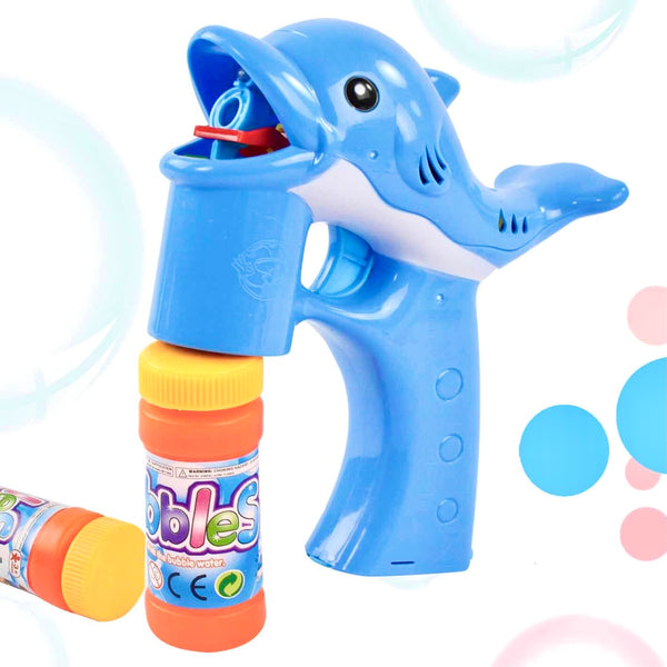 Dolphin Bubble Gun - Blue