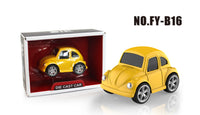 Yellow beetle toy car