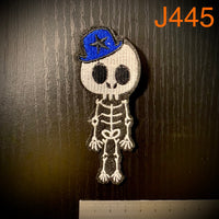 Skeleton boy Iron On Patch